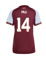 Aston Villa Pau Torres #14 Kotipaita Naisten 2025-26 Lyhythihainen